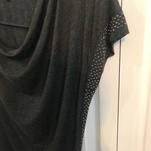 Guess Charcoal Shirt with Side Detail